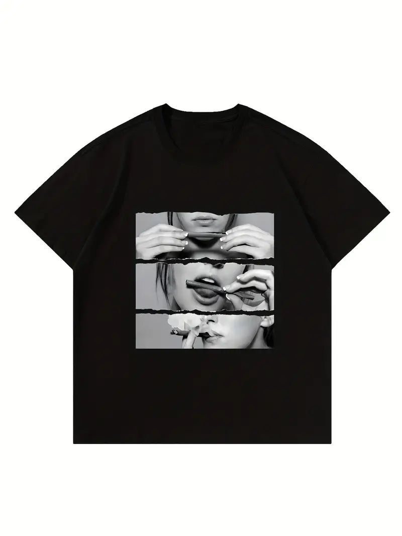 Smoking Girl T-shirt (t)